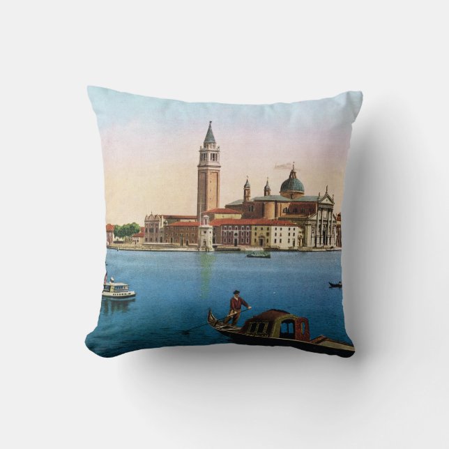 Replica VIntage Image, Venice 1910 Kussen (Voorkant)