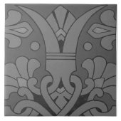 Repo  geometrische antenne Griekse flessenberg Tegeltje (Voorkant)