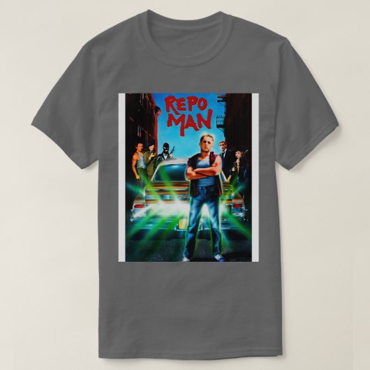 Repo Man 1984 T-shirt (Design voorkant)