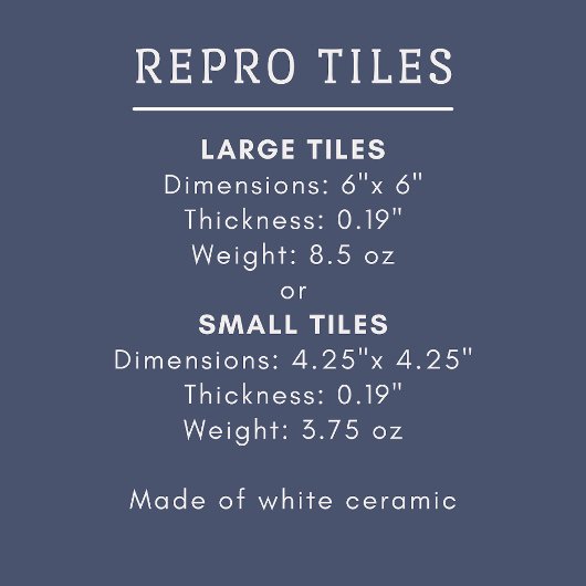 Repo  Minton Blue en White English Tile Tegeltje