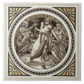 Repo Minton Shakespeare Macbeth Literary Tile Tegeltje (Voorkant)