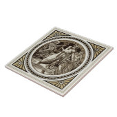 Repo Minton Shakespeare Macbeth Literary Tile Tegeltje (Zijkant)