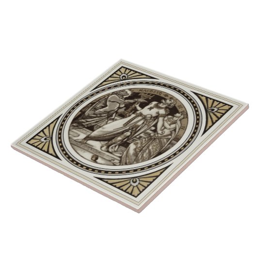 Repo Minton Shakespeare Macbeth Literary Tile Tegeltje (Zijkant)