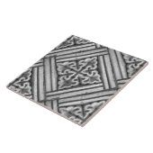 Repo Spaanse maure Floral Pattern Faux relief Ti Tegeltje (Zijkant)