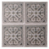 Repo Spaanse maure Floral Pattern Tile Tegeltje (Voorkant)