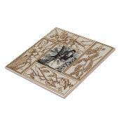 Repo Victoriaans Bo Peep Nursery Rhyme Transferwar Tegeltje (Zijkant)