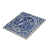 Repo Victoriaans Minton Tile Shakespeare Tegeltje (Zijkant)