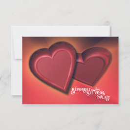 Répondez silvous Plait RSVP Kaartje