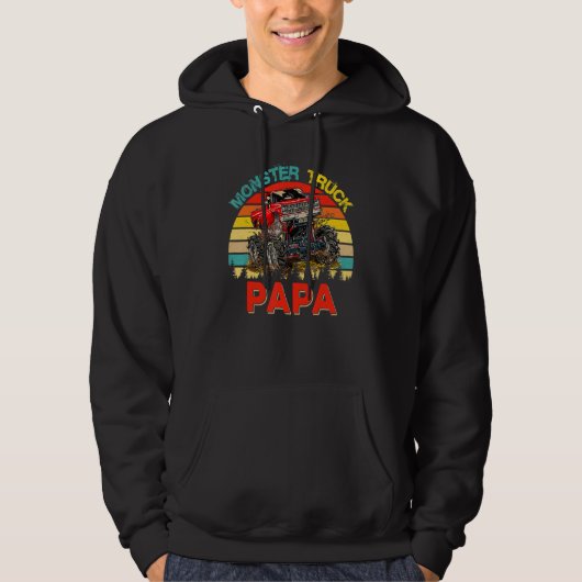 repoproester Truck Papa driver Vader Hoodie (Voorkant)