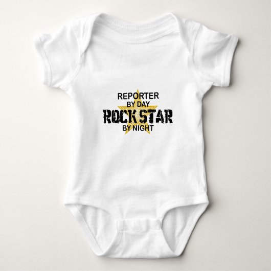 Reporter Rock Star by Night Romper (Voorkant)