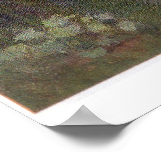 Repos sous les lilas 1872, ingediend door Claude M Poster (Hoek)