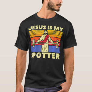 Repo's voor Jezus Musculair geklede Big Jesus Funn T-shirt