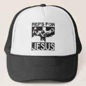 Repo's voor Jezus Trucker Pet (Voorkant)
