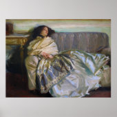Repose by John Singer Sargent Poster (Voorkant)