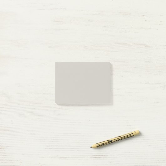 Repose Grijs Effen Kleur Post-it® Notes (Op bureau)