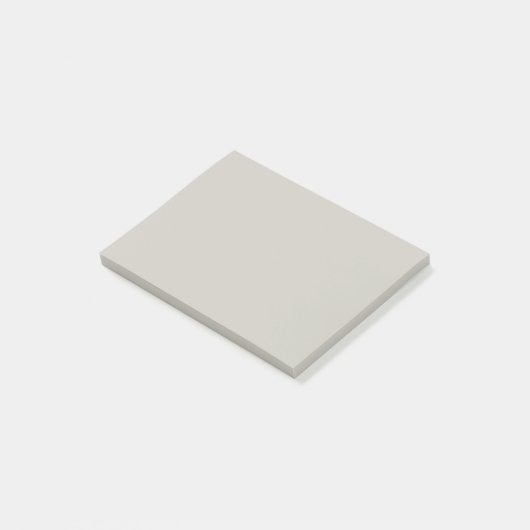 Repose Grijs Effen Kleur Post-it® Notes (Schuin)