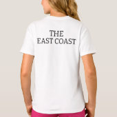 Reppin' the East Coast skull Lighthouse Route T-shirt (Achterkant)