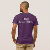 Reppin' the East Coast skull Lighthouse Route T-shirt (Achterkant volledig)