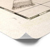 Representatieve kaart van het Engels Football Poster (Hoek)