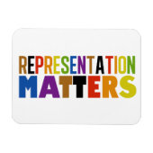 Representation Matters Rainbow Diversity Card Magneet (Horizontaal)