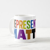 Representation Matters Rainbow Diversity Koffiemok (Voorkant links)