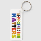Representation Matters Rainbow Diversity Sleutelhanger (Achterkant)
