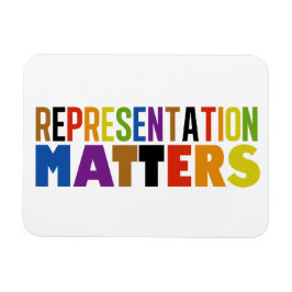 Representation Matters Regenboog Diversiteitskaart Magneet