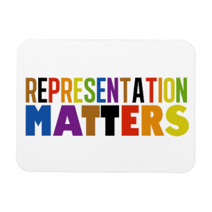 Representation Matters Regenboog Diversiteitskaart Magneet