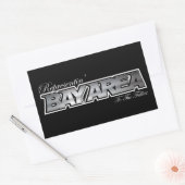 Representin' Het Bay Area Rechthoekige Sticker (Envelop)