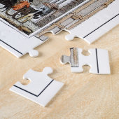 Reprint van een vintage in Monmouthshire, Verenigd Legpuzzel (Zijkant)