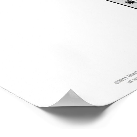 Reprintable Church Bulletin Master Sjabloon Poster (Hoek)