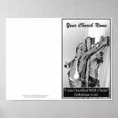 Reprintable Church Bulletin Master Sjabloon Poster (Voorkant)