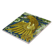 Repro Antiek Wm De Morgan Golden Eagle Tegeltje (Zijkant)