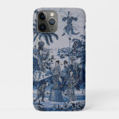 Repro Chinoiserie Delft Blue en White Tegel Case-Mate iPhone Case (Achterkant)