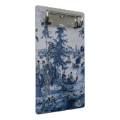 Repro Chinoiserie Delft Blue en White Tegel Mini Klembord (Schuin)