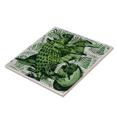 Repro De Morgan Birds+Chick Hatching Handschilderd Tegeltje (Zijkant)