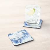 Repro Delft Tile Blue Chinoiserie Bier Onderzetter (Rechterzijde)