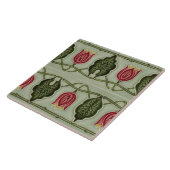 Repro Duitse Art Nouveau Jugendstil Frieze Grens Tegeltje (Zijkant)