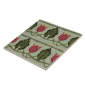 Repro Duitse Art Nouveau Jugendstil Frieze Grens Tegeltje (Zijkant)