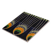 Repro Duitse Art Nouveau Jugendstil Frieze Grens Tegeltje (Zijkant)