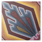 Repro encaustisch geometrisch tegeltje (Voorkant)