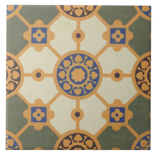 Repro  Minton English Tile Tegeltje (Voorkant)