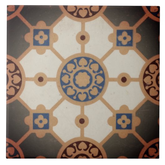 Repro  Minton English Tile Tegeltje (Voorkant)