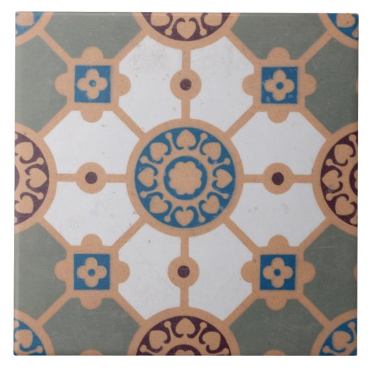 Repro  Minton English Tile Tegeltje (Voorkant)