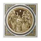 Repro Minton Shakespeare Series Hamlet Tile Tegeltje (Voorkant)