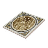 Repro Minton Shakespeare Series Hamlet Tile Tegeltje (Zijkant)