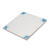 Repro Plain Simple Dutch Delfts Blauw Tegeltje (Zijkant)