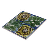 Repro  Roos Trellis Floral De Morgan tegels Tegeltje (Zijkant)