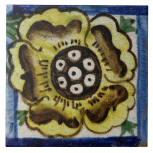 Repro  Roos Trellis Floral De Morgan tegels Tegeltje