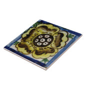 Repro  Roos Trellis Floral De Morgan tegels Tegeltje (Zijkant)